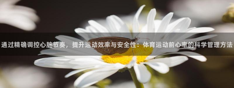 中欧体育(zoty)官网：通过精确调控心脏节奏，提升运动效率与安全性：体育运动前心率的科学管理方法